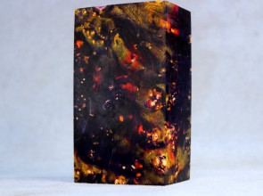 Stabilized Maple Burl Wood Mod Block